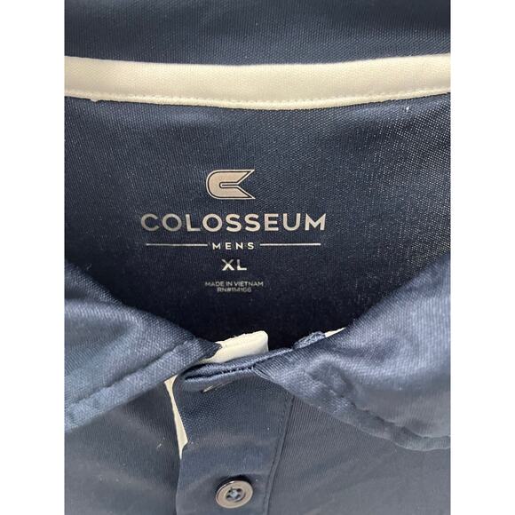 Colosseum Men's XL Penn State Nittany Lions Navy Polo Chest Logo Polo Shirt - Picture 5 of 5